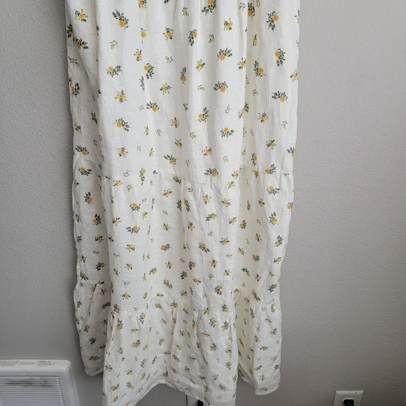 Faithfull the Brand Gianna Midi Dress in Carrie Floral size L NWT - Picture 7 of 11